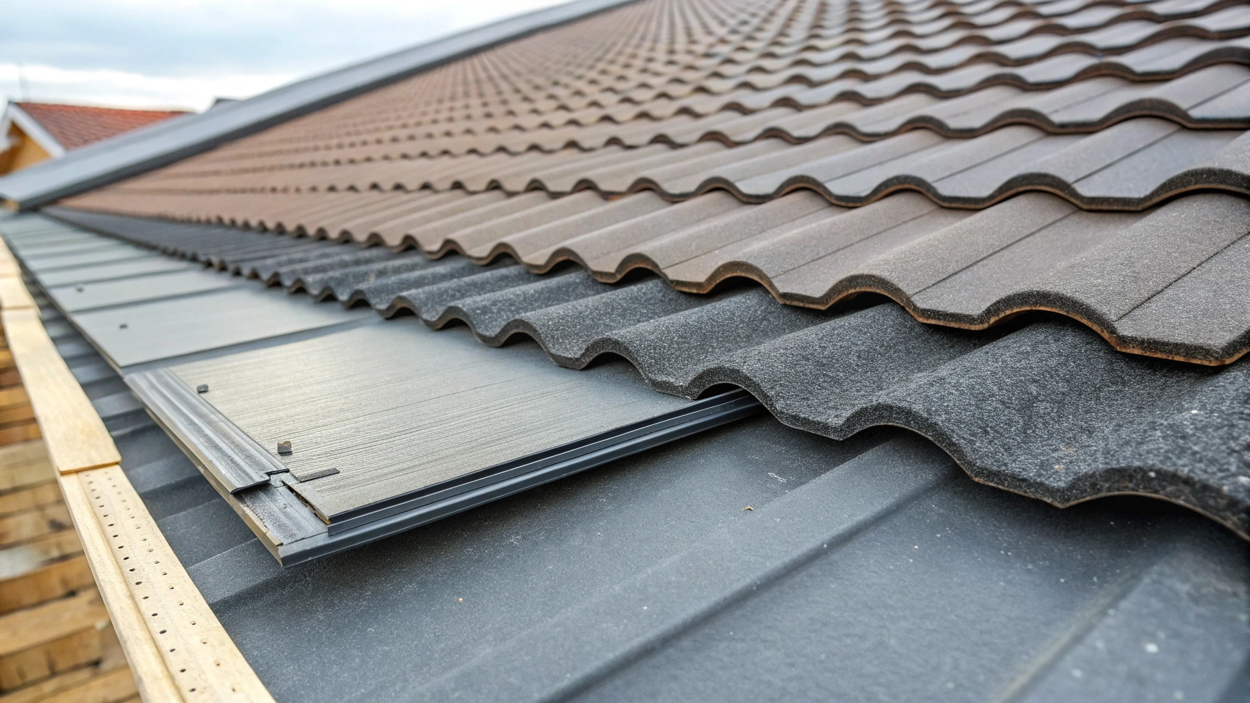 Technical inspection of a residential roof by GT Renovation